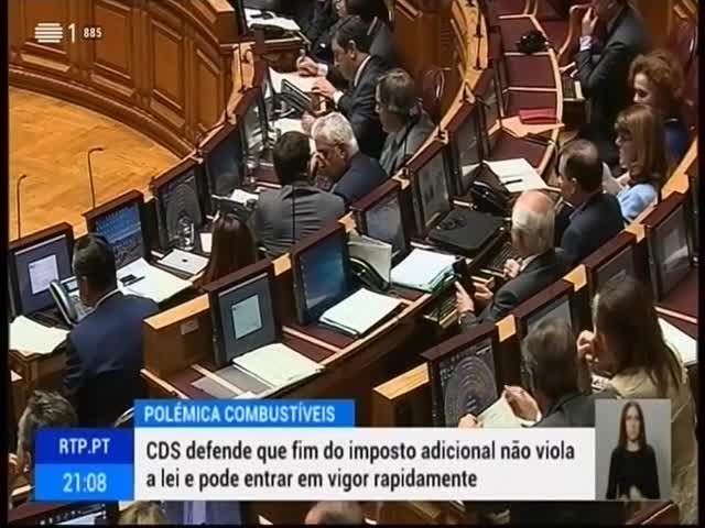 CDS defendeu que o fim do imposto adicional aos combustíveis