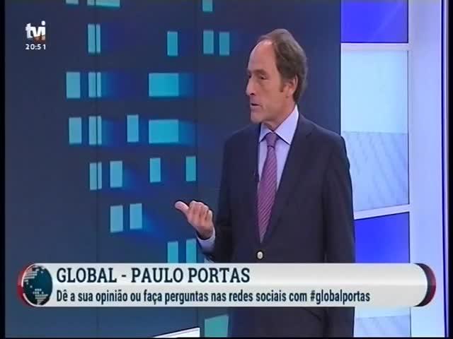 20:51 "Global" com Paulo Portas