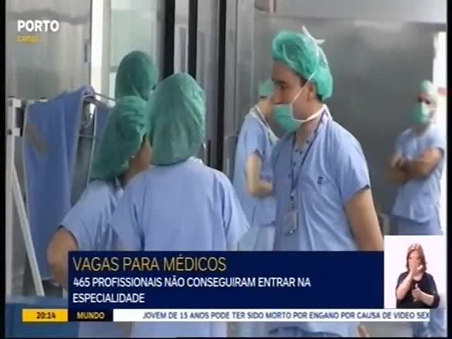 nesta altura Portugal conta já um total de 1050 médicos indiferenciados, a Ordem