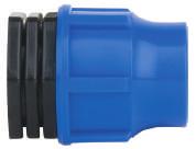 União simples Bluezone Water A 511907 União simples Lock Type 16 X 16 mm 50 800 D 1,07 1,23 S União simples de redução Bluezone