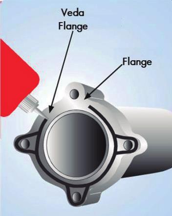 VEDA FLANGES Selante isento de solventes, o