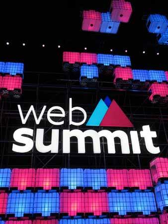 Marcar presença na Web Summit Em novembro de 2017 decorreu em Lisboa a Web Summit.