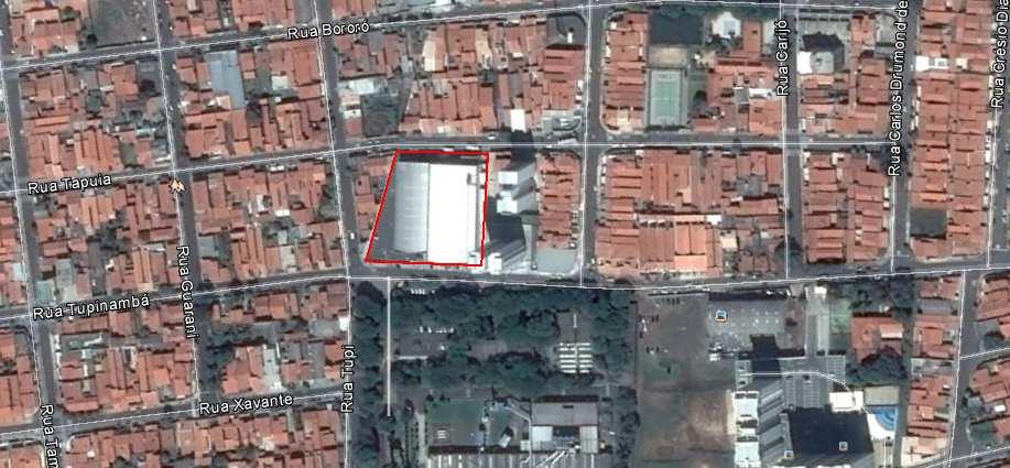 - Realizamos medição da área construída no local e aferimos a área de 4.065,00m² (usado para efeito de cálculo). 3.2.