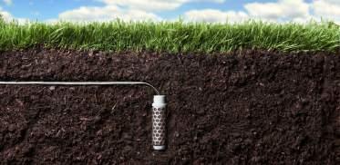 O Soil-Clik é composto por duas componentes: uma sonda que é instalada no solo à mesma profundidade da zona radicular das plantas e um módulo eletrónico, que faz a comunicação entre a sonda e o