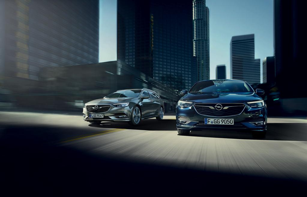Sports Tourer e Grand Sport É ALTURA DE NOVOS LÍDERES. O novo Opel Insignia lidera a sua categoria com uma seleção única de inovações de primeira categoria.