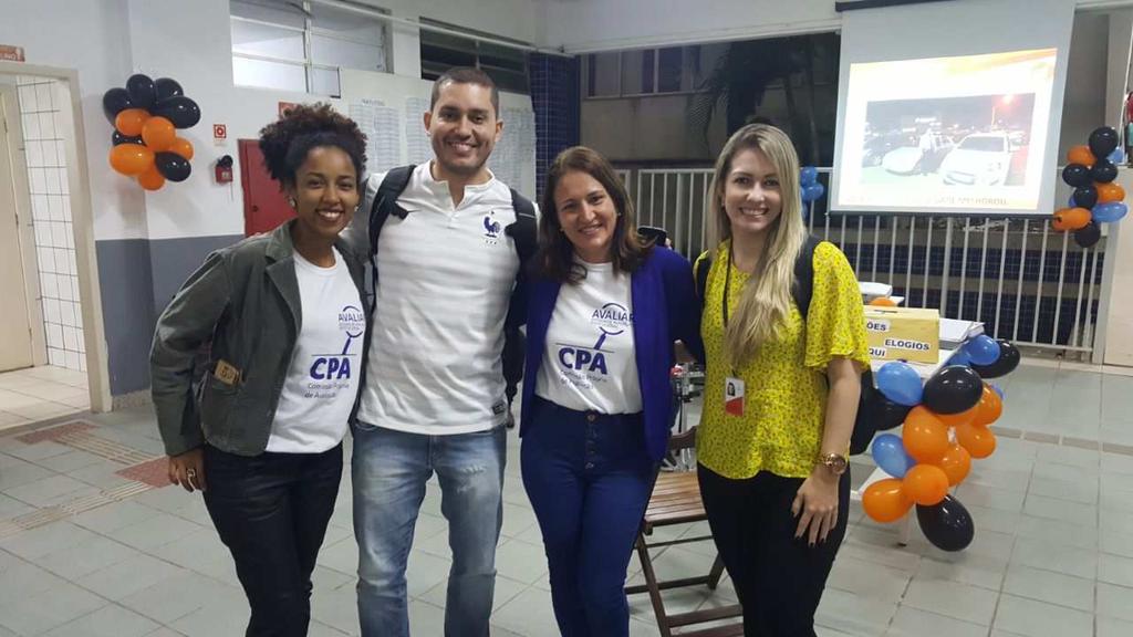 A visita foi um momento de grande aprendizagem e aproximação com o mercado de trabalho.