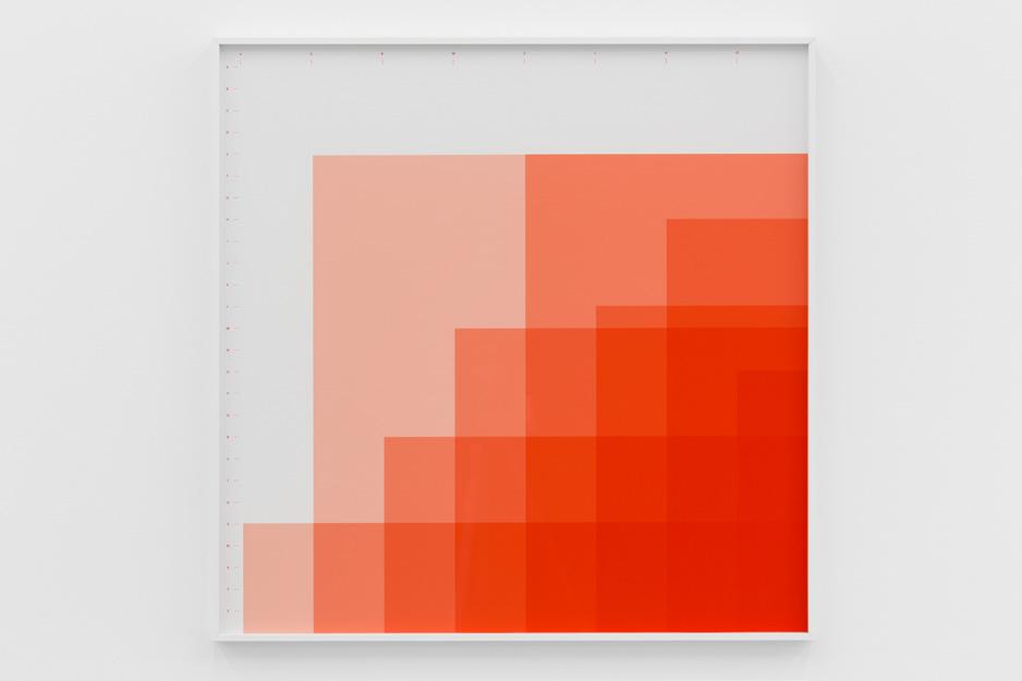 Vermelho (quanta cor), 2016-2018 Pigmento sobre papel Hahnemühle Photo Rag mate 100% algodão