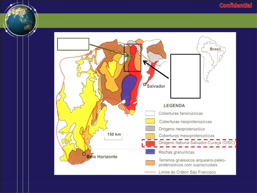 Geologia Regional Projeto Segmento Norte do Orógeno Itabuna-