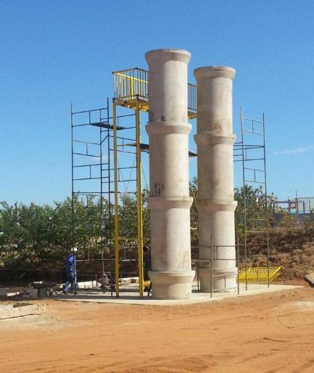 anaeróbio de manta de lodo, mais simples de operar e de menor custo de construção