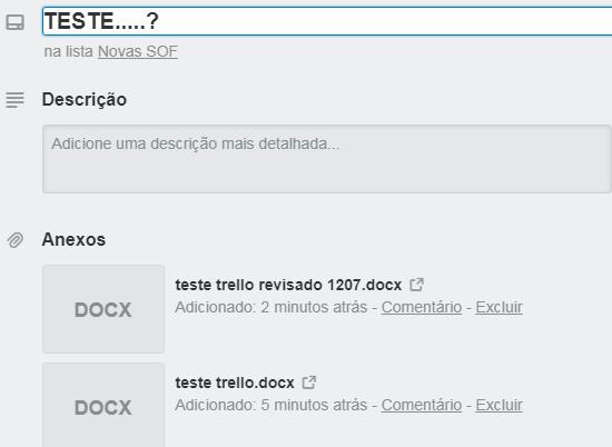 SOF Revisadas para Ajustes Quadro para as SOF com indicação de ajustes.