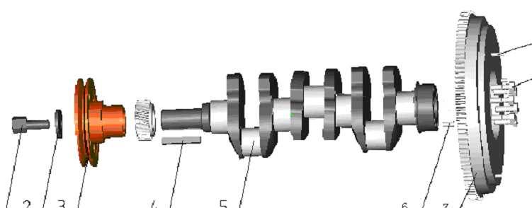 MOTOR LD 500 / LDG 500 6 VIRABREQUIM 9 8 5 6 7 LD 500 LDG 500 700.00.00.00. Parafuso do Virabrequim X X 70.00.08.00.6 Arruela X X 700.00.00.00. Polia do Virabrequim X X 70.00.00.00.9 Chaveta 0 x 6 X X 5 700.