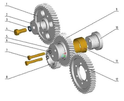 MOTOR LD 500 / LDG 500 8 TREM DE ENGRENAGENS 9 0 5 6 7 8 LD 500 LDG 500 700.005.07.00.7 Engrenagem do Comando X X 700.005.08.00.5 Arruela Calço X X 70.005.00.00.0 Arruela Pressão A X X 700.005.09.00. Parafuso M x 0 X X 5 700.