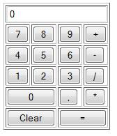 Implemente o código de uma calculadora, porém agora utilizando o objeto documento e suas formas de acesso