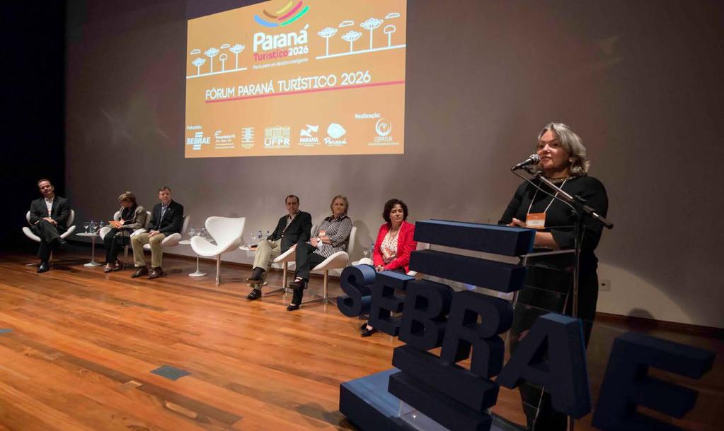 6 Fórum Paraná Turístico debateu futuro do setor no Estado Destinos Inteligentes, uso de tecnologia e inovação foram os principais temas em discussão no evento Um encontro entre micro e pequenos