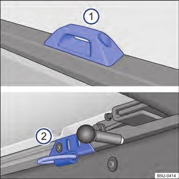 Fitas de amarração ou cintas tensoras inadequadas ou avariadas podem se romper em uma manobra de frenagem ou em caso de acidentes.