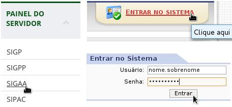 PARTE I INSTRUÇÕES GERAIS RECOMENDAÇÕES Sempre utilize o navegador Firefox (versão mais atual) para acessar os sistemas do SIG (SIGP, SIPAC, SIGAA, etc); Se você não possui o Firefox instalado no