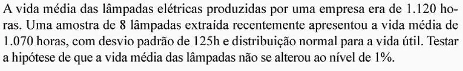 Exercícios 3) ESTATÍSTICA E