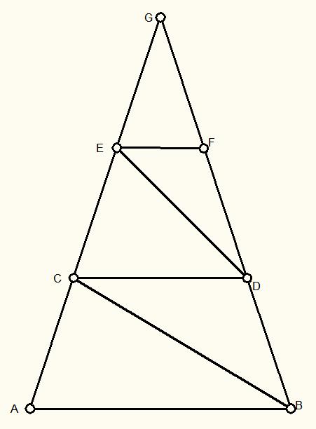 E52) a) Determinar os esforços em todas as barras da treliça a seguir, em função de P. Indicar seus valores no desenho à direita.