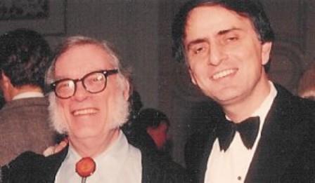 1 as obras do gênero Isaac Asimov e Carl Sagan