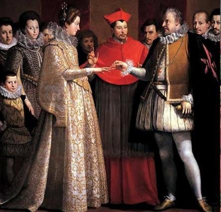 Imagem: Nozze di Maria de Medici ed Enrico IV