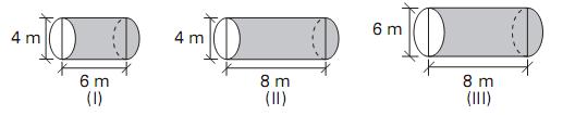 Outra estimativa pode ser obtida pelo cálculo formal do volume do tronco, considerando-o um cilindro perfeito.