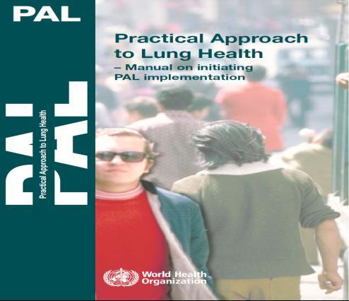 Practical Approach to Lung Health O que é PAL?