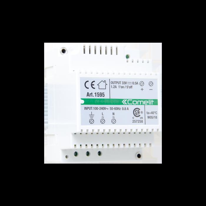 /5 PRINCIPAIS CARACTERÍSTICAS - 6117 6620 SUPORTE DE PAREDE PARA MONITOR ÍCONE Alimentador com entrada 110 V AC/20 V AC e saída 8 V DC. Potência 30 W.