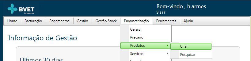 2.6. Carregamento de preços Na introdução de um preçário no BVET, tal