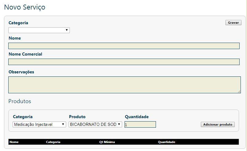 Adicionalmente à criação do Produto/Serviço terá que o adicionar ao Preçário clicando em Parametrização>Preçário e atribuir-lhe um preço de venda.