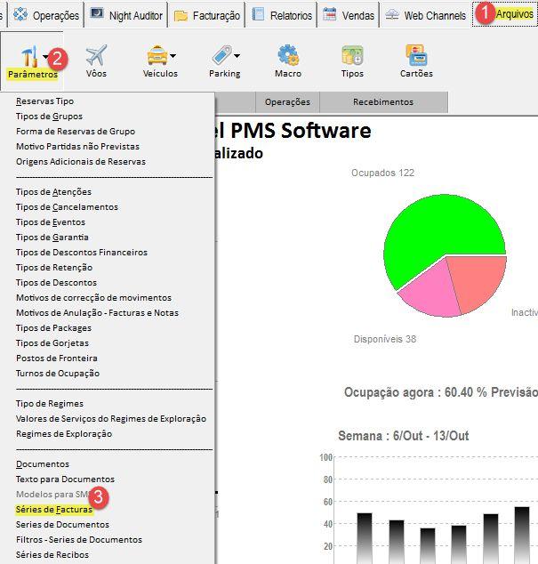 Imagem 3 Imagem 4 Nota Se a série de faturas não for limitada a nível de data (caso