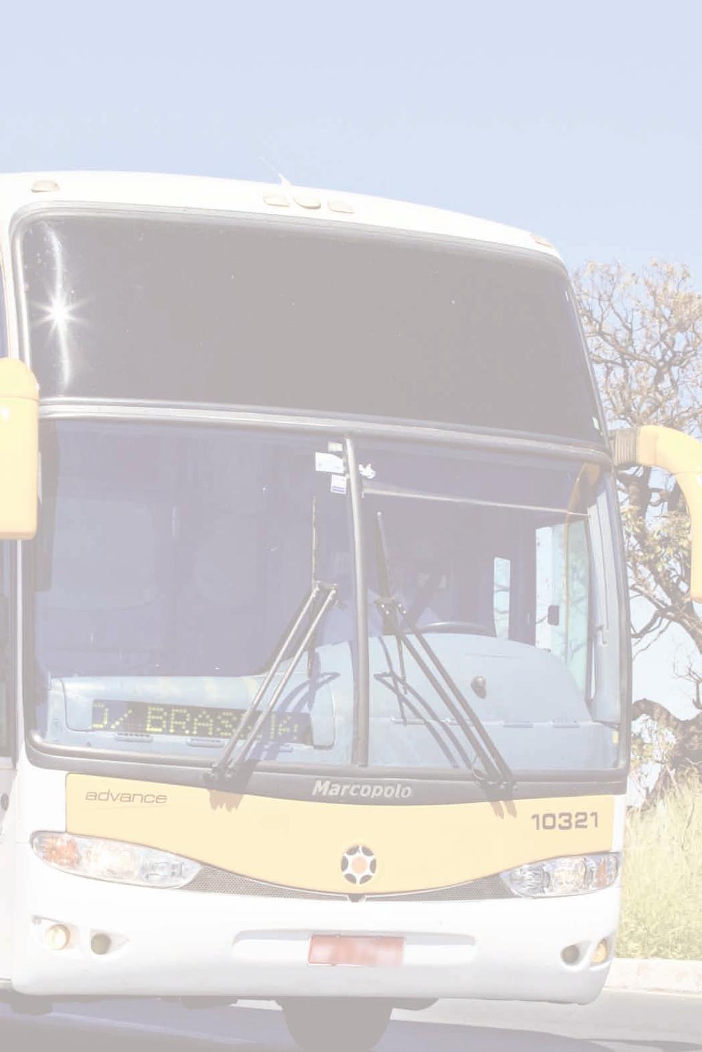 Transporte Rodoviário 4 Média de idade da frota de ônibus urbanos cai para 4,7 anos em 2014 O Anuário CNT do Transporte revela que os ônibus urbanos estão mais novos.