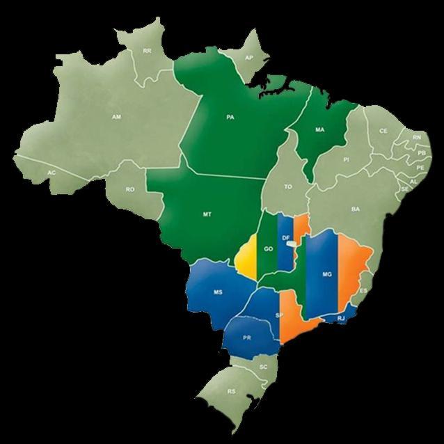 Presença Geográfica Destaques 2010