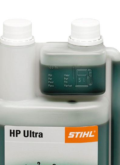 Combustíveis e lubrificantes STIHL MotoMix 1 l 7019 871 0001 8,00 5 l 7019 871 0000 27,00 Combustível pré-misturado (1:50) em embalagem normalizada para todos os motores STIHL.