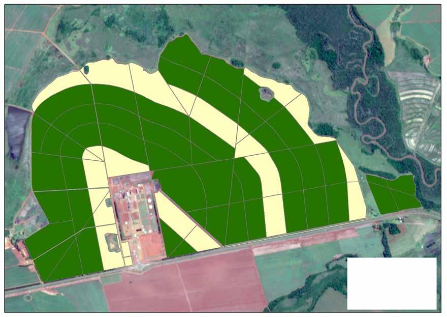 15 CTC 20 BT Refúgio - ÁREA TOTAL = 1.000 ha - ÁREA CTC-BT = 740 ha - REFÚGIO = 260 ha = 26% CTC 20 BT Refúgio - ÁREA TOTAL = 1.