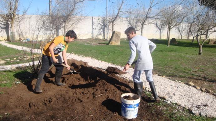 Eco-Escolas, Conceição Marques, sobre as motivações e objetivos na base da criação da horta, esta referiu que: o projeto de criar uma