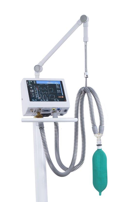 PR4-g Touch Adulto Pediátrico Neonatal ventilador PR4-g Touch está entre os mais completos ventiladores pulmonares do mercado, disponibilizando todos os modos ventilatórios necessários para