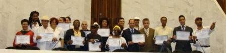 Trata-se de uma homenagem realizada desde 2009 na Assembléia Legislativa do Paraná, durante as atividades da Consciência Negra.