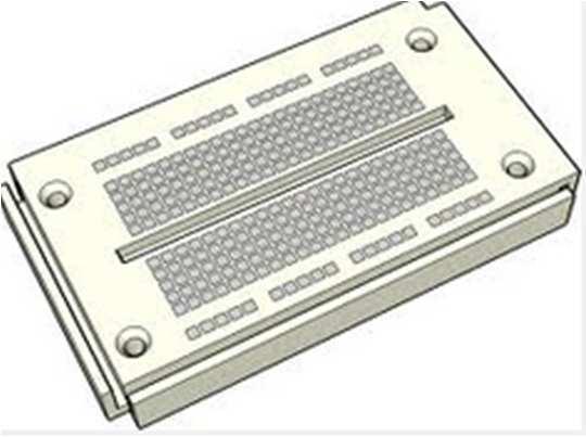 Material necessário Intel Galileo Placa de prototipagem rápida (protoboard) Resistor de 2,2Kohms Potênciômetro