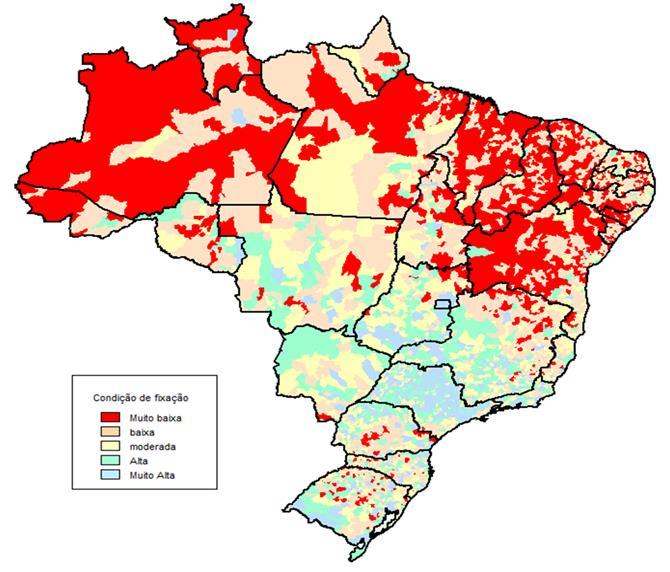 Condição da fixação de médicos no Brasil, 2011 Rede Observatório