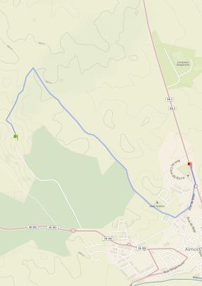 (Altitude from: 280 m to 293 m) Altitude range 59 m (Altitude from: 280 m to 339 m) algarveciclismo Mapbox OpenStreetMap