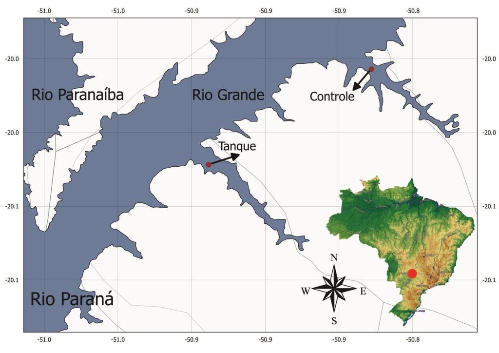 13 A B C Figura 2 A) Mapa do Brasil,