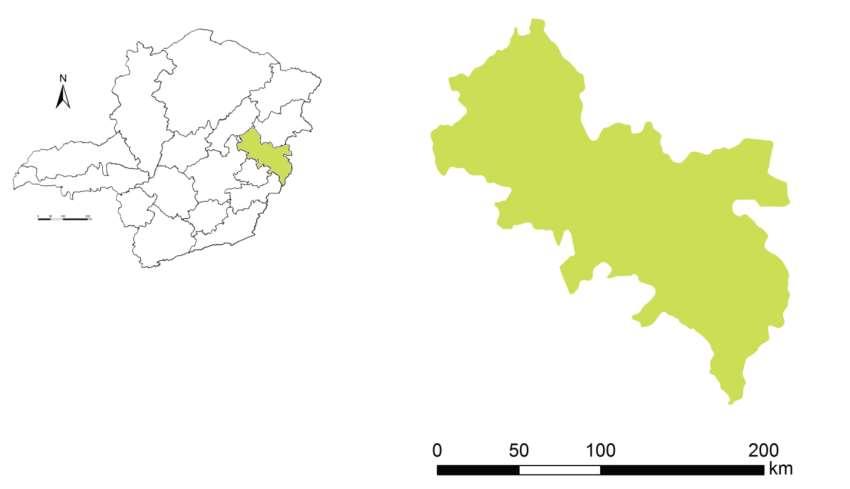 Distribuição do Distritos Vale