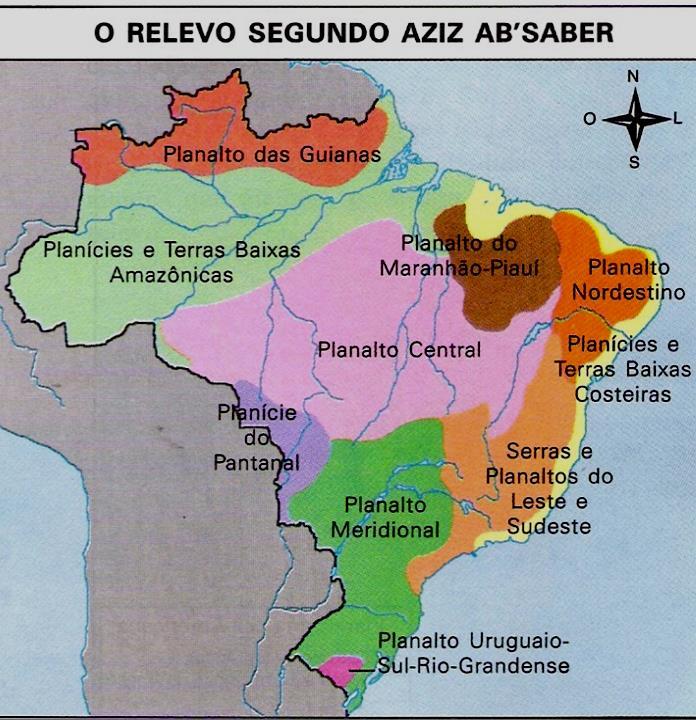 1958: Aziz Ab Sáber planaltos e planícies.