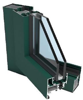 (db) Rw Ra Ra,tr Rw Ra Ra,tr ECOTHERMIC PLUS 1,00 x 2,50 38 mm na Janela 1 folha (Janela de folha e 35 oscilo-batente 1,23 x 1,48 sacada 1 mm no aro folha) fixo Janela 1