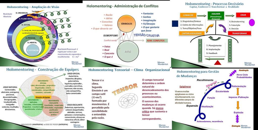 *Os Hológrafos se constituem como sendo as Ferramentas ISOR.