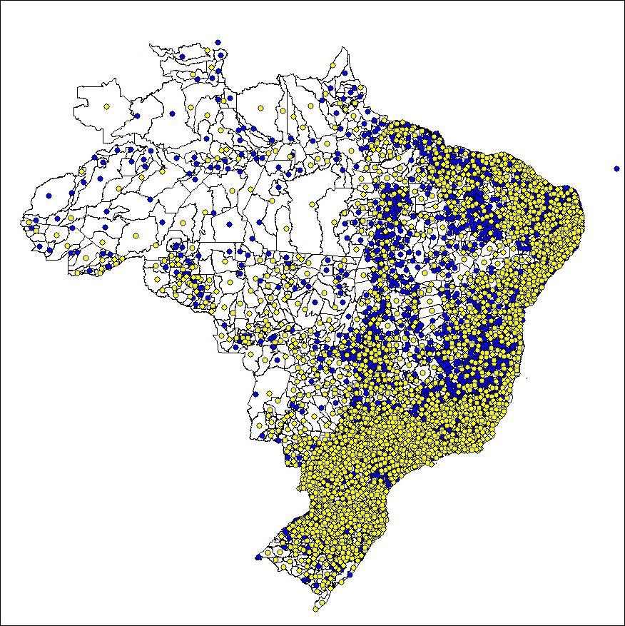 dos municípios BB +