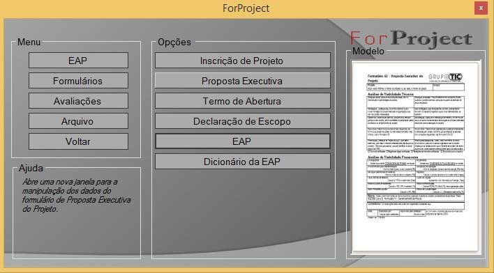 novo Projeto