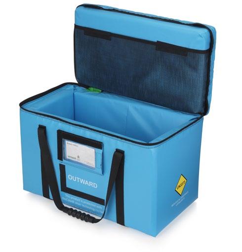 Gama de sacos médicos Versapak Saco de Transporte de Sangue com BioCote Enchimento e protetores de impacto rígidos embutidos O isolamento Thinsulate ajuda a manter a temperatura durante até 6 horas