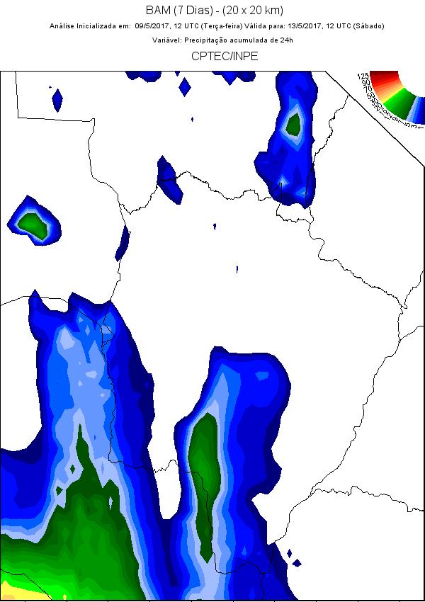 Previsão do tempo para o Mato Grosso do Sul De acordo com o