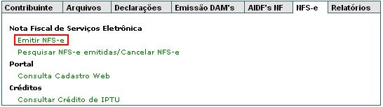 3. Emitindo a NFS-e Os contribuintes obrigados ou que optarem pela emissão da NFS-e deverão fazê-la para todos os serviços prestados, sendo vedada a emissão de uma mesma NFS-e que englobe serviços